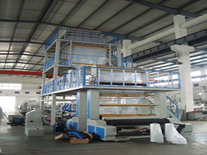 Three Layer Rotary Die Head Blow Film Machine