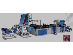 Computer Control Auto Punching Plastic Bag Making Machine